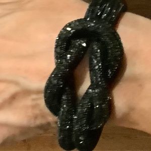 Swarovski Stardust Black Knot Bracelet